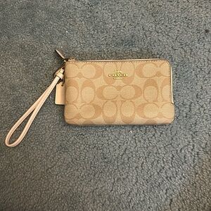 Coach Double Zip Wallet